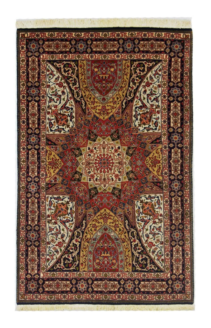 Täbriz - 50 Raj Teppich 157x100cm - Perserteppich