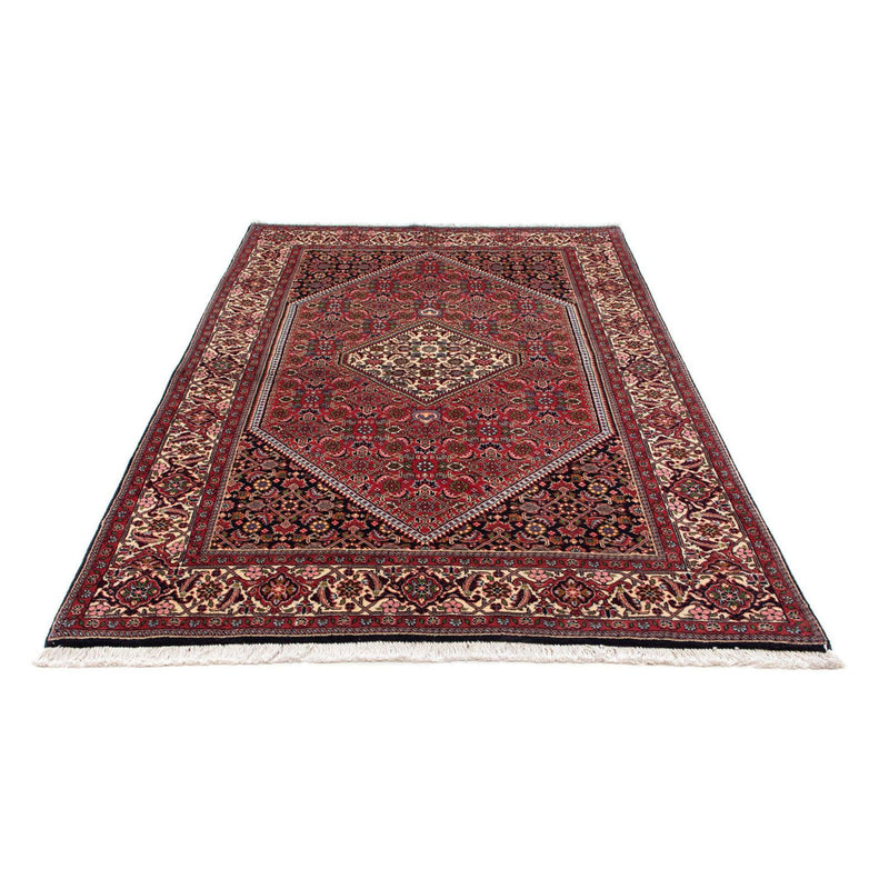 Tapete Persa - Bijar - 216 x 137 cm - azul escuro