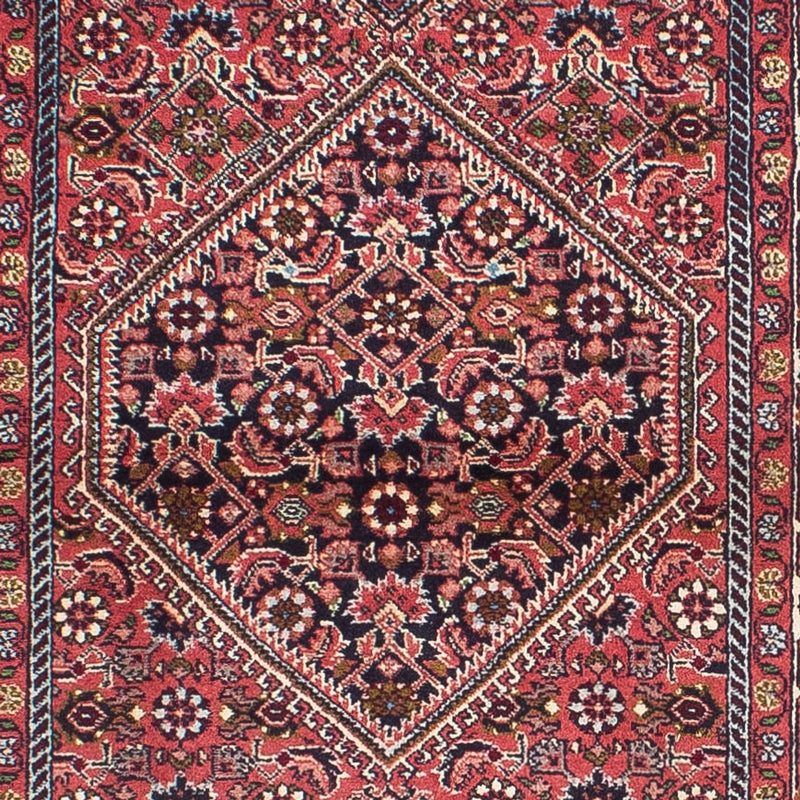 Corredor Tapete Persa - Bijar - 313 x 83 cm - vermelho claro