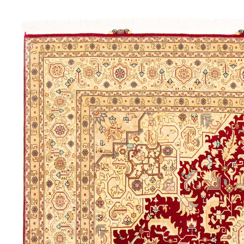 Tapete Persa - Tabriz - Royal - 300 x 200 cm - vermelho escuro