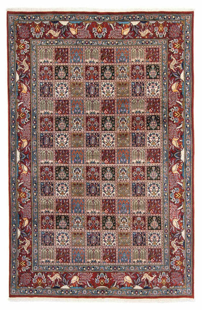 Moud Tapete 195x295cm - Tapete persa - vermelho escuro