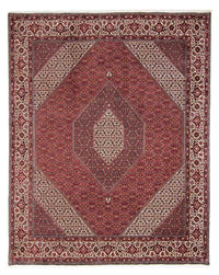 Tapete Persa - Bijar - 295 x 251 cm - vermelho escuro – product image