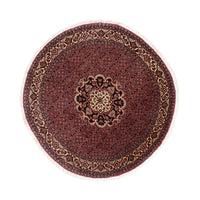 Tapete Persa - Bijar ronda  - 150 x 150 cm - vermelho escuro – product image