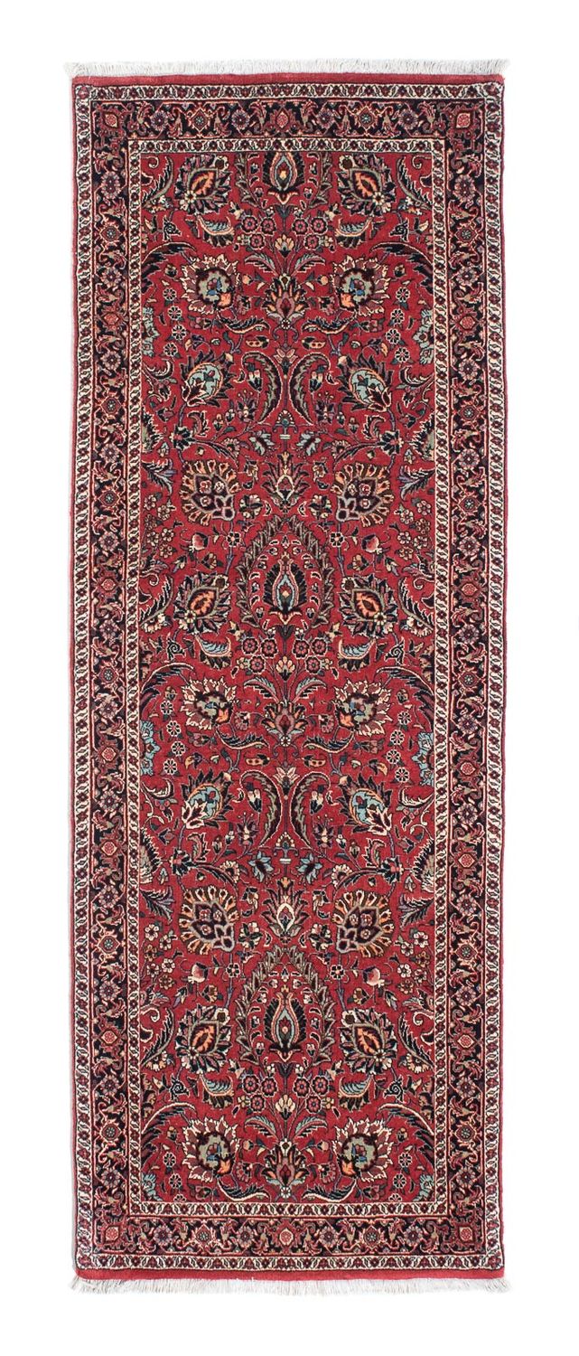Corredor Tapete Persa - Bijar - 205 x 74 cm - vermelho