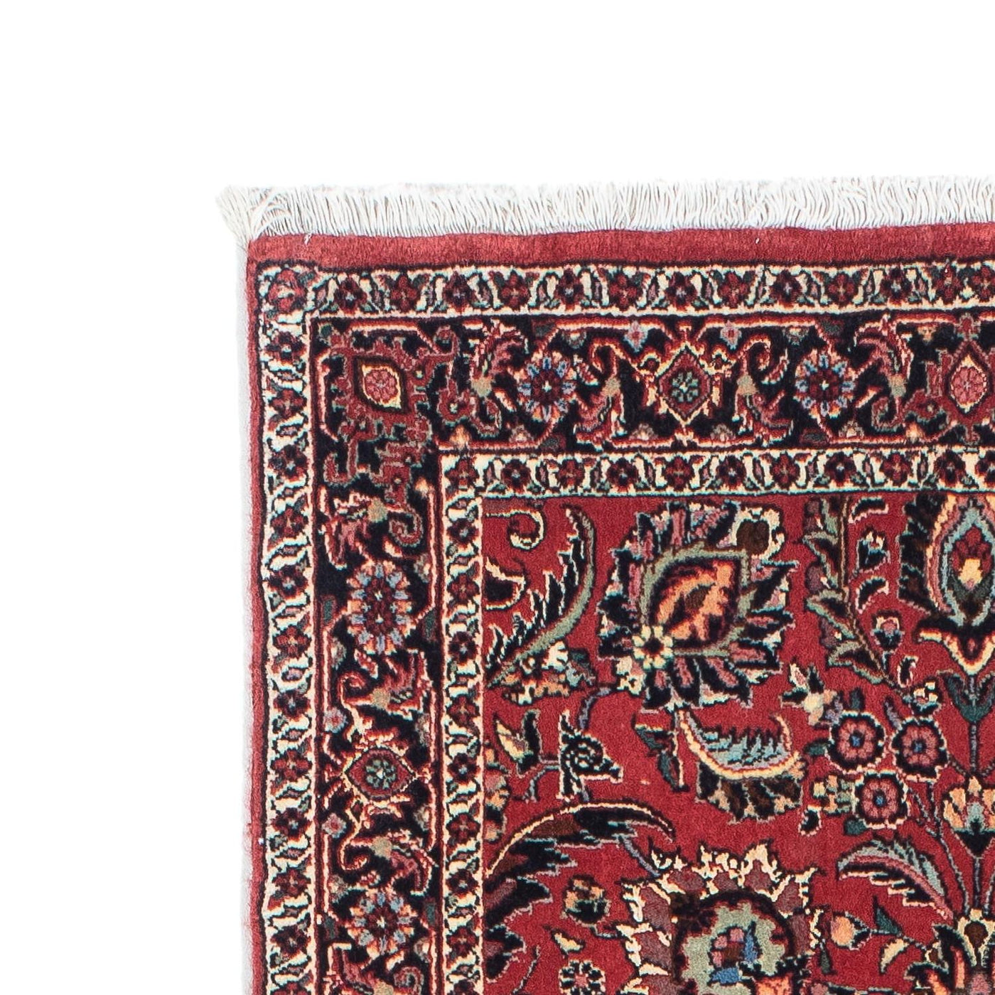 Corredor Tapete Persa - Bijar - 205 x 74 cm - vermelho