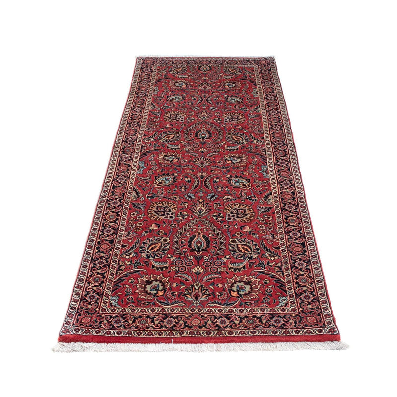 Corredor Tapete Persa - Bijar - 205 x 74 cm - vermelho