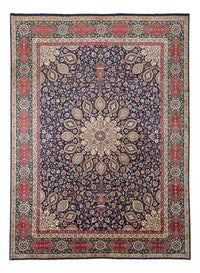 Tapete Persa - Tabriz - Royal - 395 x 289 cm - azul escuro – product image