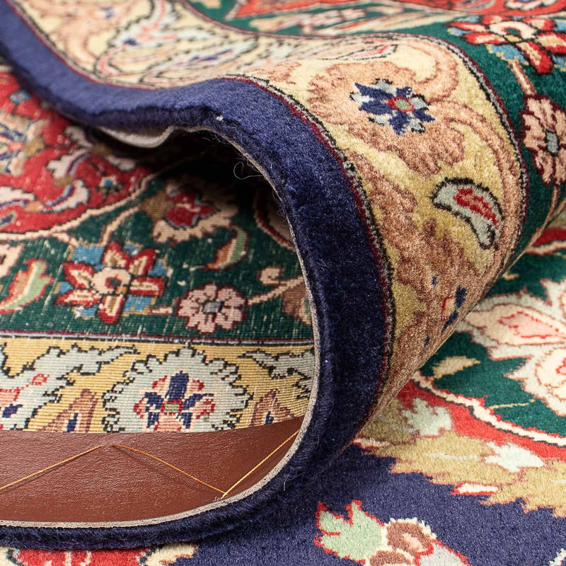 Tapete Persa - Tabriz - Royal - 395 x 289 cm - azul escuro