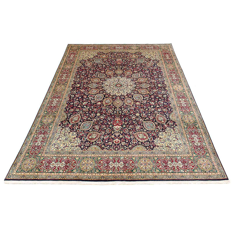 Tapete Persa - Tabriz - Royal - 401 x 300 cm - azul escuro