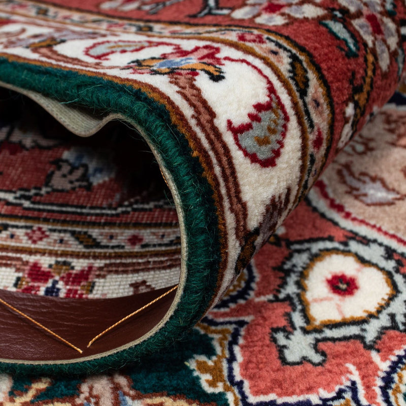 Tapete Persa - Tabriz - Royal - 266 x 192 cm - azul escuro
