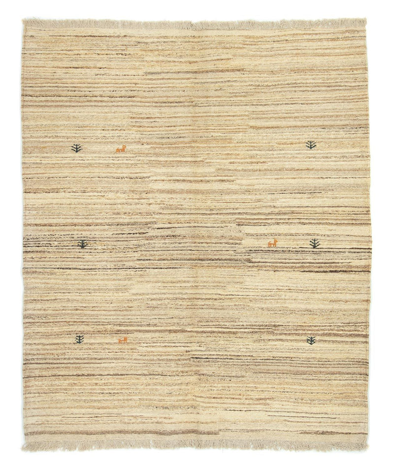 Gabbeh persa Tapete 158x188cm - Perserteppich Wollteppich