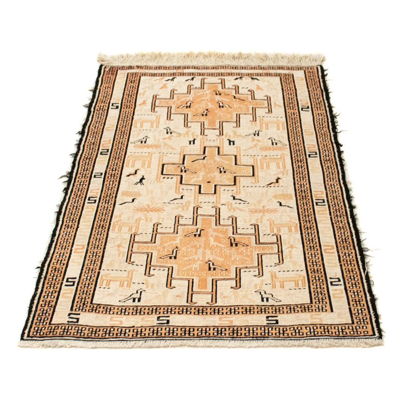 Kilim de seda Tapete 101x65cm