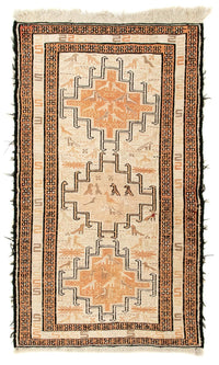 Kilim de seda Tapete 62x103cm – product image