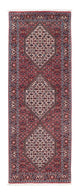 Corredor Tapete Persa - Bijar - 210 x 74 cm - vermelho