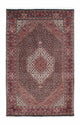 Tapete Persa - Bijar - 211 x 130 cm - azul escuro