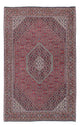 Tapete Persa - Bijar - 212 x 133 cm - azul escuro