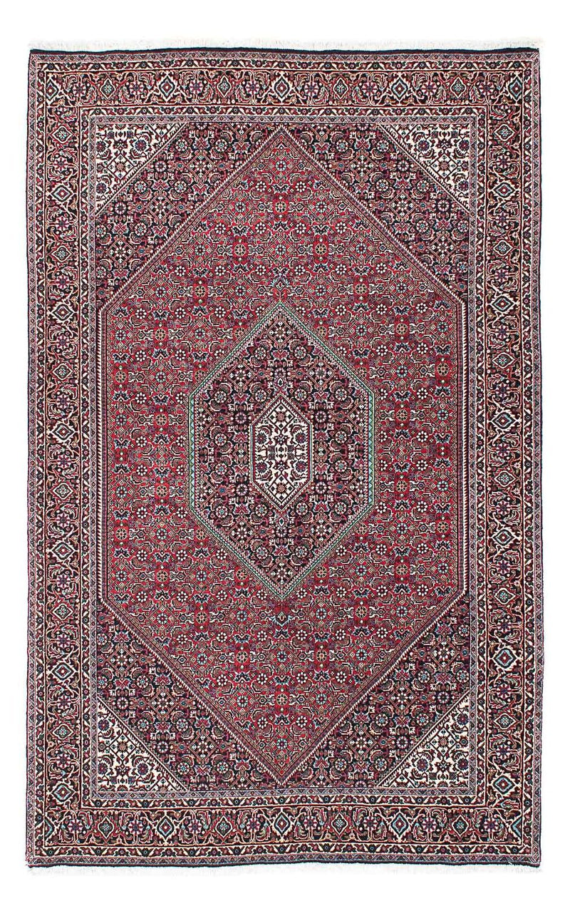 Tapete Persa - Bijar - 212 x 133 cm - azul escuro