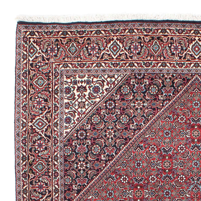 Tapete Persa - Bijar - 212 x 133 cm - azul escuro