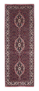Corredor Tapete Persa - Bijar - 200 x 73 cm - vermelho