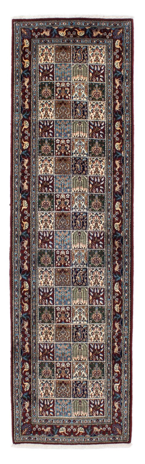 Corredor Tapete Persa - Clássico - 295 x 82 cm - vermelho escuro