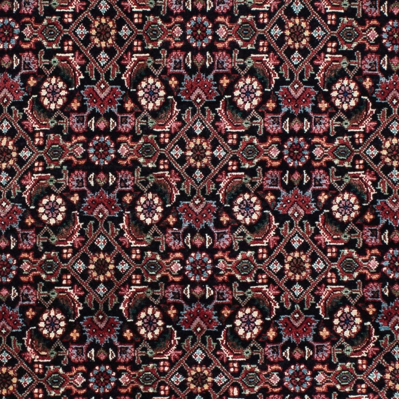 Corredor Tapete Persa - Bijar - 194 x 72 cm - azul escuro