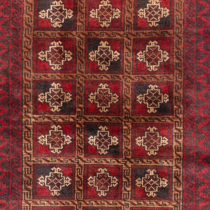 Tapete Baluch - 150 x 97 cm - vermelho escuro