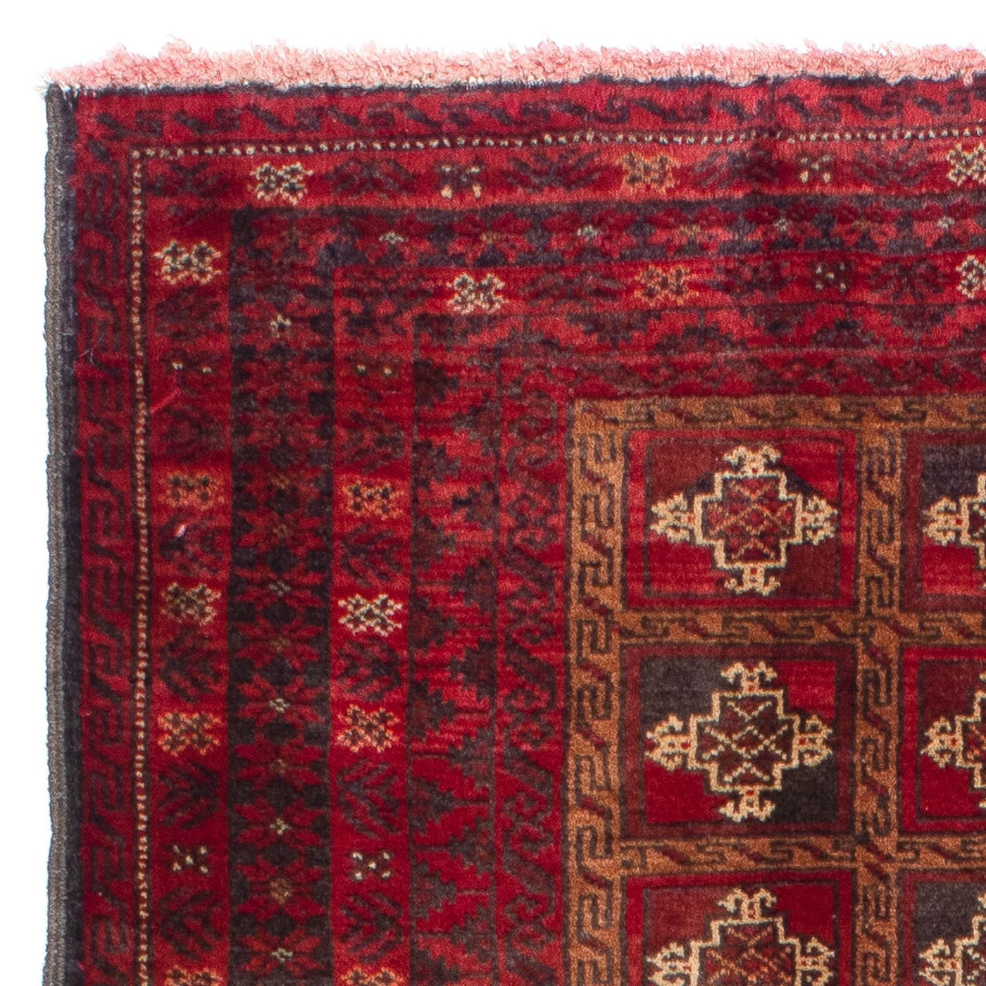 Tapete Baluch - 150 x 97 cm - vermelho escuro
