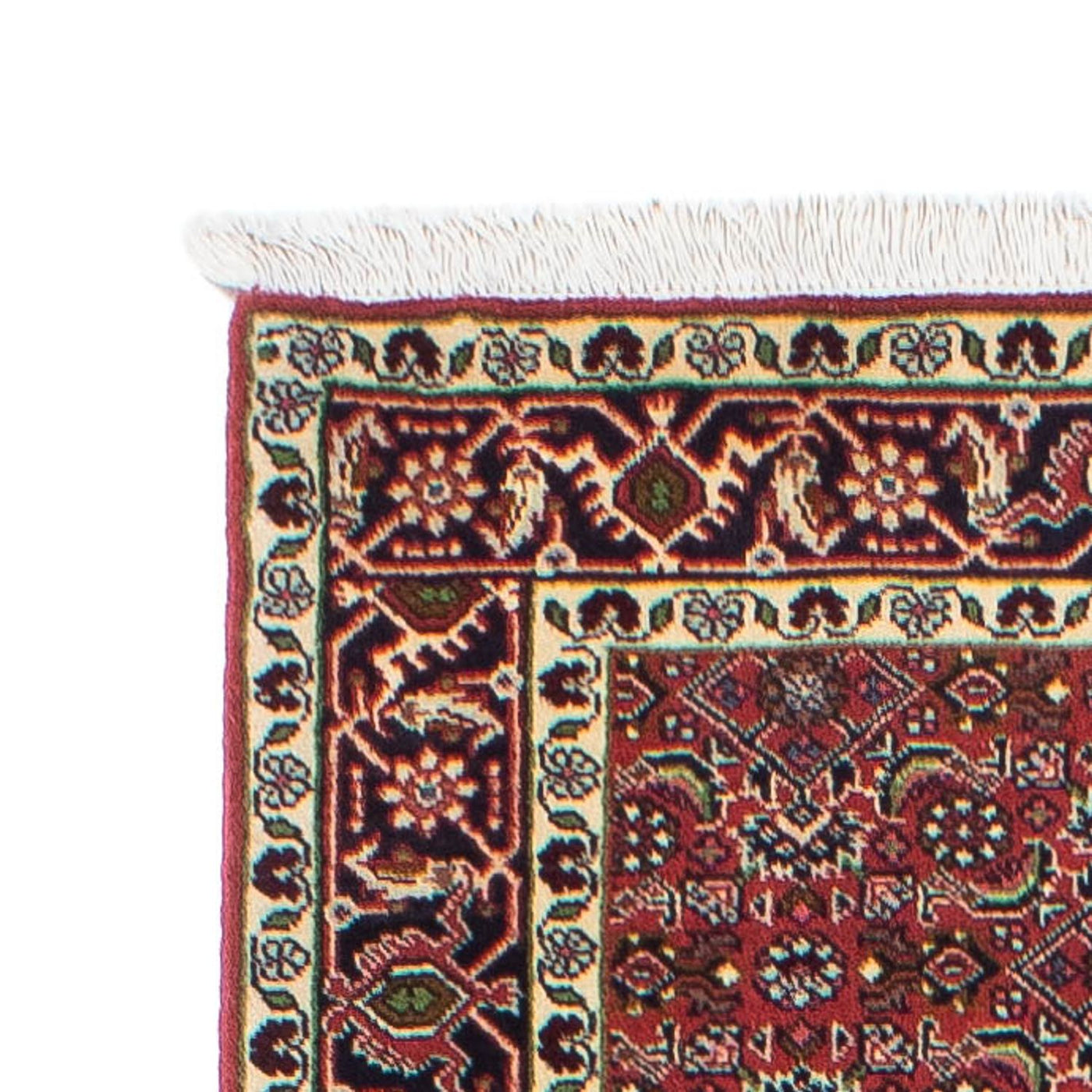Corredor Tapete Persa - Bijar - 249 x 73 cm - vermelho claro