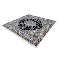 Tapete Persa - Nain praça  - 198 x 196 cm - azul escuro – product image