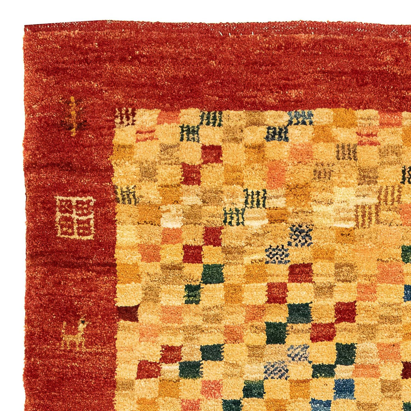 Gabbeh persa Tapete 139x78cm - Perserteppich Wollteppich