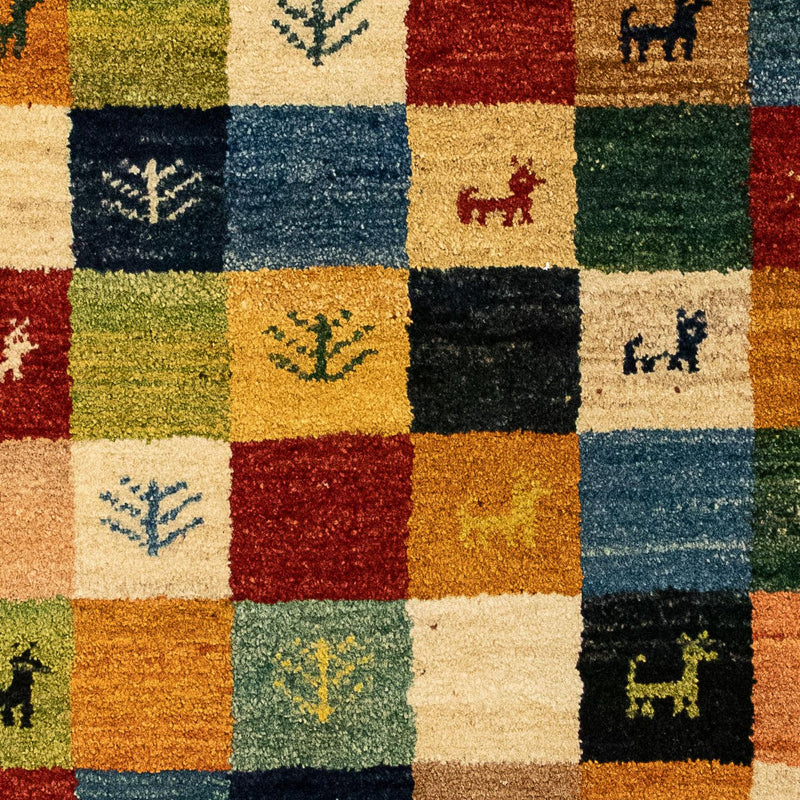 Gabbeh persa Tapete 136x72cm - Perserteppich Wollteppich