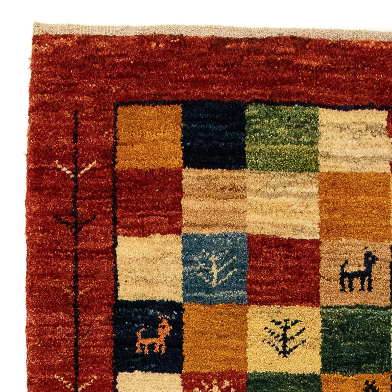 Gabbeh persa Tapete 136x72cm - Perserteppich Wollteppich