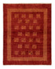 Tapete Gabbeh - Persa - 187 x 149 cm - vermelho