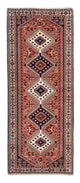 Corredor Tapete Persa - Nomadic - 202 x 81 cm - vermelho claro