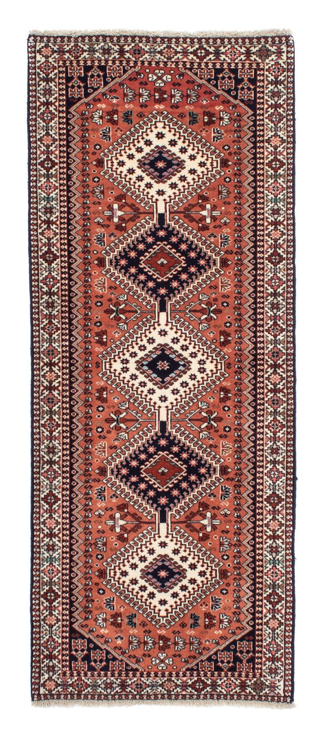 Corredor Tapete Persa - Nomadic - 202 x 81 cm - vermelho claro