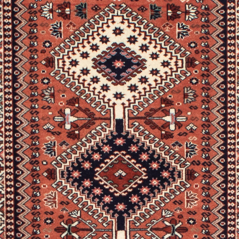 Corredor Tapete Persa - Nomadic - 202 x 81 cm - vermelho claro
