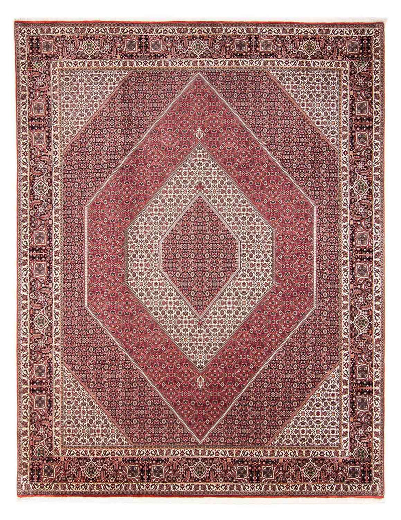 Tapete Persa - Bijar - 312 x 248 cm - vermelho claro