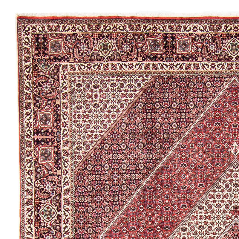 Tapete Persa - Bijar - 312 x 248 cm - vermelho claro