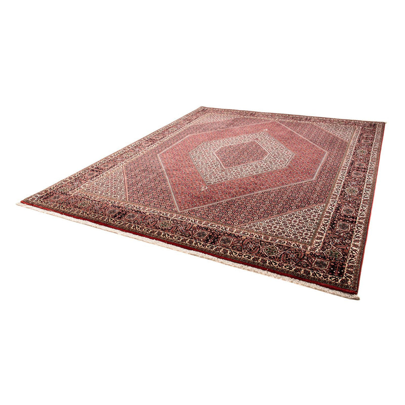 Tapete Persa - Bijar - 312 x 248 cm - vermelho claro