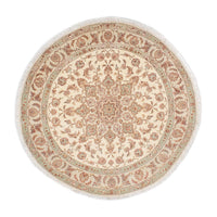 Tapete Persa - Tabriz - Royal ronda  - 146 x 146 cm - bege – product image