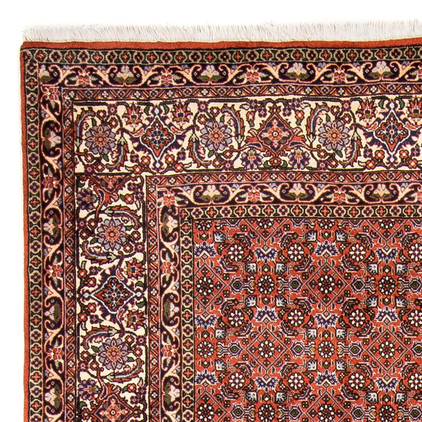 Tapete Persa - Bijar - 237 x 168 cm - vermelho claro