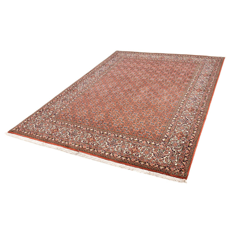 Tapete Persa - Bijar - 237 x 168 cm - vermelho claro