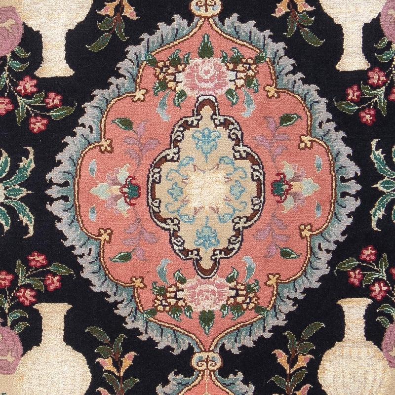 Tapete Persa - Tabriz - Royal - 92 x 65 cm - azul escuro