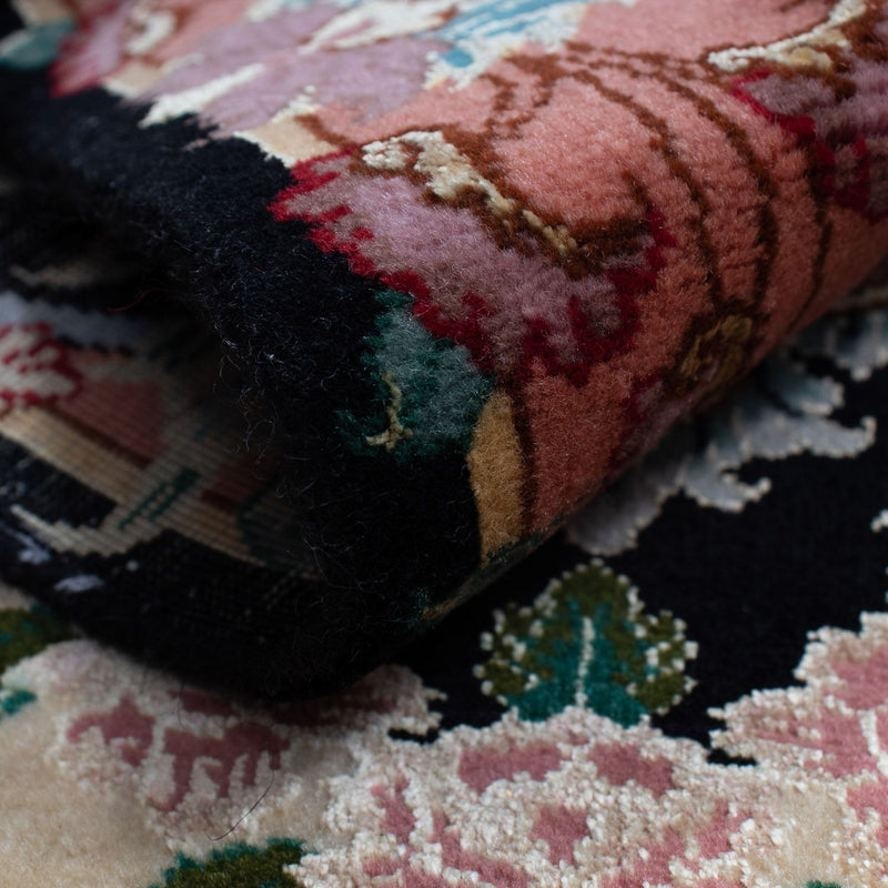 Tapete Persa - Tabriz - Royal - 92 x 65 cm - azul escuro