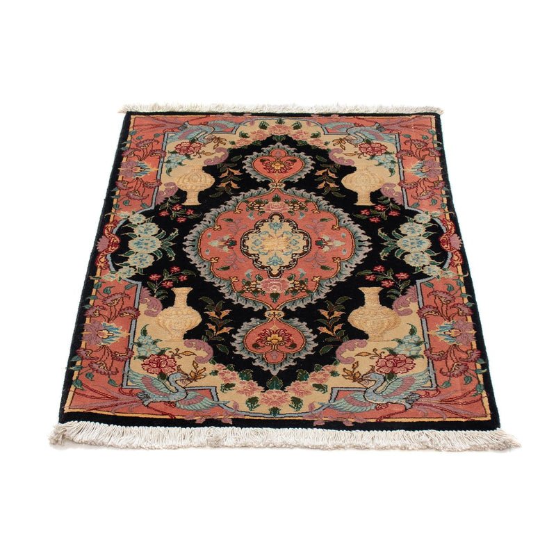 Tapete Persa - Tabriz - Royal - 92 x 65 cm - azul escuro