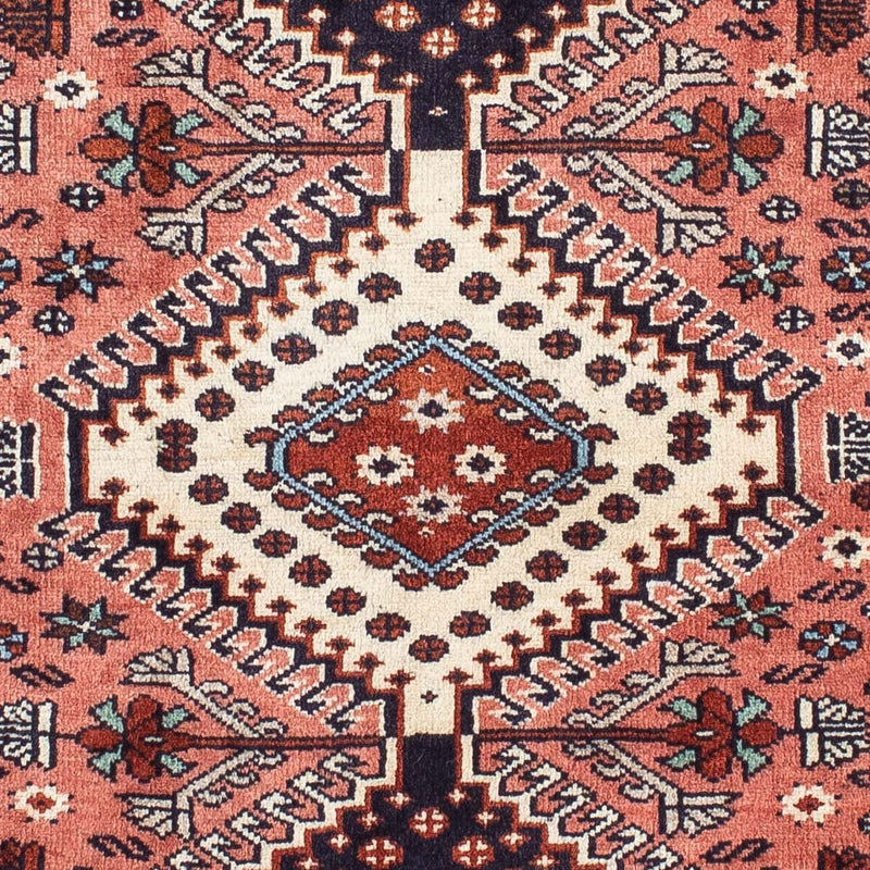 Corredor Tapete Persa - Clássico - 198 x 79 cm - vermelho claro