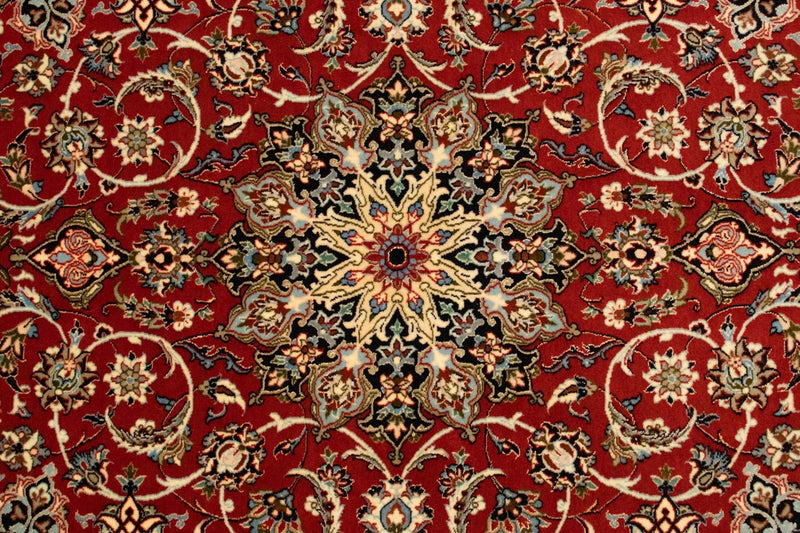 Tapete Persa - Isfahan - Premium - 164 x 112 cm - vermelho