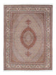 Tapete Persa - Tabriz - 202 x 150 cm - castanho claro