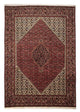 Tapete Persa - Bijar - 290 x 197 cm - vermelho escuro