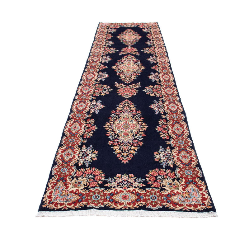 Corredor Tapete Persa - Royal - 407 x 96 cm - azul escuro